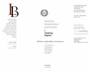 Svenska Akademiens grammatik på Litteraturbanken.se